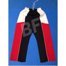 Fighter Kickboxing Pants with White/Black/Red Color